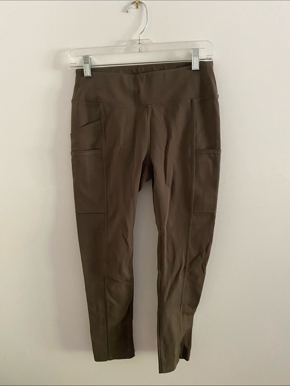 Women's Carhartt High-Rise Cargo Leggings - Olive Green